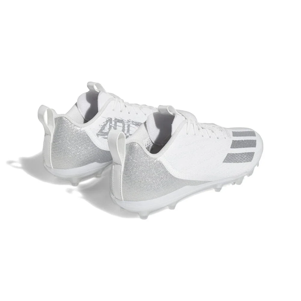 Adidas Adizero Spark GY4522 Kids US 1M White Lace Up Football Cleats HTAT1575